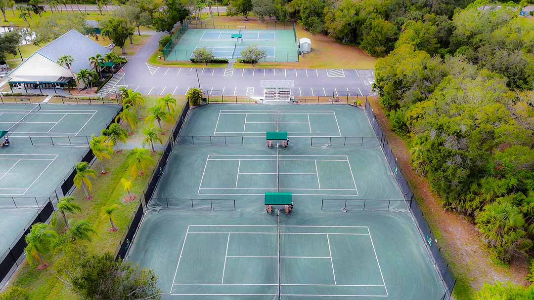 Courtside Tennis in Venice open tennis courts
