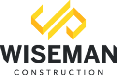 WISEMAN CONSTRUCTION text logo